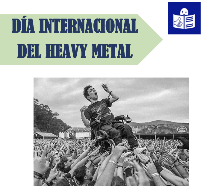 portada Día internacional del heavy metal. Lectura fácil