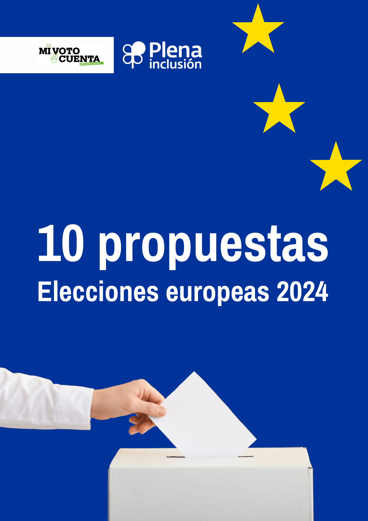 portada 10 propuestas elecciones europeas plena inclusión